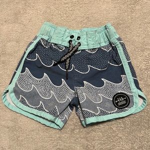 Feather 4 arrow boys swim trunks